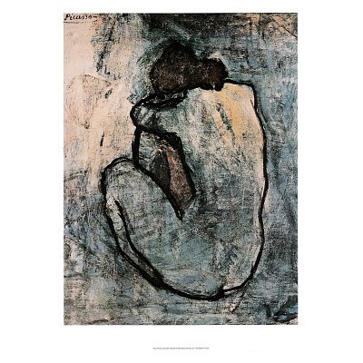 Pablo Picasso Blue Nude Poster Art print - 22x28 Art Poster Print by Pablo Picasso, 22x28 Fine Art Poster Print by Pablo Picasso, 22x28