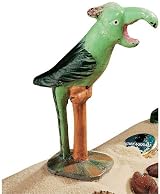 Antique Replica Tropical Parrot Bird Bottle Beer Opener