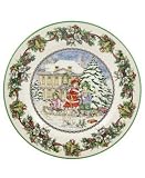 Spode Christmas Tree 2008 Carol Plate We Wish You A Merry Christmas