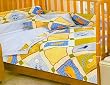 Sports - Football/Baseball Comforter Set with Bumpers - Boys Toddler/Crib Size