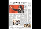Michael Jackson's death coverage The New York Times Newspaper 06/26/2009