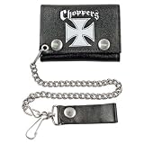 Choppers Iron Cross 4 Leather Wallet