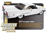 1957 Chrysler 300C White 392 Hemi 1/18 1 of 750 Produced by ERTL Authentics