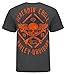 Harley-Davidson Men's Screamin' Eagle Paint Drip Skull T-Shirt, Gray HARLMT0225