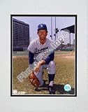Tommy John Posed Kneeling Double Matted 8 x 10 Photograph (Unframed)