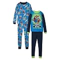 Boys' Clone Wars 4-pc. PJ Set - Blue/Green