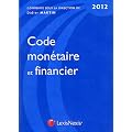 Code mon�taire et financier 2012