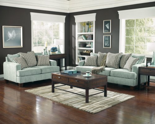 2 PCs Contemporary Design Light Aqua Green Upholstery Sofa and Loveseat Set 51uZrw0ycjL 2 PCs Contemporary Design Light Aqua Green Upholstery Sofa and Loveseat Set