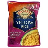 Patak's 90 Second Rice, Yellow, 8.82-Ounce Units (Pack of 12)