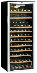 Danby DWC612BLP 75 Bottle Wine Cooler - Platinum