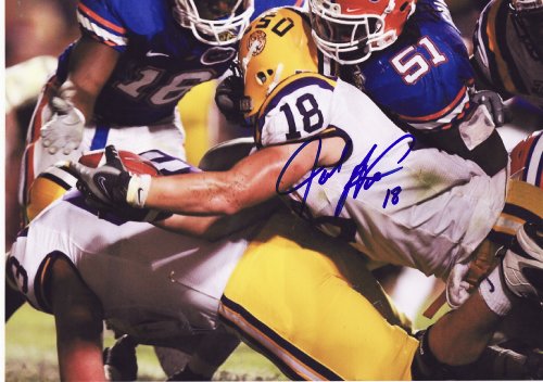 Jacob Hester signed autographed 8 x 10 photo LSU Tigers