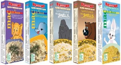 PastarisoTM Gluten Free Cheese Dinners Sampler Dinner 5 Pack