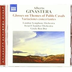 GINASTERA: Glossen �ber Themen von Pablo Casals