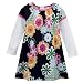 Circo Ink Floral Toddler Girls' Print 2fer Dress - 5T