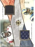 Alge Crumpler & Joe Klopfenstein 2006 Ultimate Collection Dual Jersey Card Atlanta Falcons