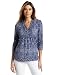 51uZuii  qL. SL75  Calvin Klein Jeans Womens 3/4 Sleeve Smock Top