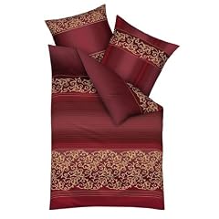 Kaeppel G-008706-62D1-VA97 Bettw�sche 2-teilig Ermitage 135 x 200 cm Satin, Farbe chili