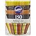 Wilton 415-3211 150 Count Candy Corn Baking Cup Tube, Assorted