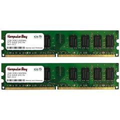 Komputerbay 4GB 2x 2GB DDR2 PC2 6400 800Mhz 240 Pin CL5 DIMM 4 GB KIT