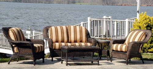 Keywest 4pc. Outdoor Seating Set Coppertone