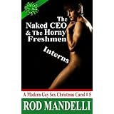 A Modern Gay Sex Christmas Carol #5: The Naked CEO & The Horny Freshmen Interns