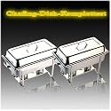 Chafing Dish Multi - Twin Set 16 tlg. incl. 4 Brennpastenbeh&auml;lter