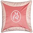 Decorative Handmade Pink Cushion Cover / Pillow Sham - Chinese Symbol of Fortune Design