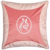 EXP Decorative Handmade Pink Cushion Cover / Pillow Sham - Chinese Symbol of Fortune Design