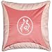 EXP Decorative Handmade Pink Cushion Cover / Pillow Sham - Chinese Symbol of Fortune Design