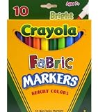 Crayola Bright Fabric Markers