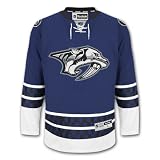Nashville Predators Reebok Premier Replica Alternate NHL Hockey Jersey
