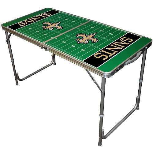 New Orleans Saints 2x4 Tailgate Table