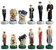 Chess Set - Cop Vs. Robber Set - 3.0" Height - Board Not Included