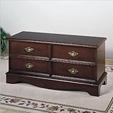 IMAGE OF Powell Heirloom Cherry 998312 Storage Chest and Trunk Storage Chest and Trunk