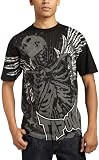 Tapout Young Men’s Slippin Away T-Shirt,Black,Large