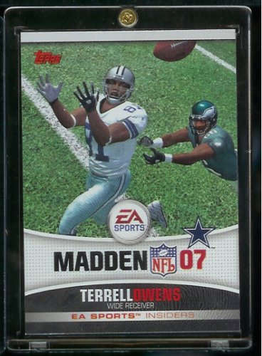 2006 Topps EA Sports Madden NFL 2007 Terrell Owens Dallas Cowboys 