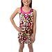 Amy Byer Girls 7-16 Spiral Print Bubble Dress