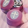 Pink Cross Design Mint Tins