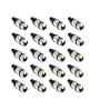 GLS Audio XLR FEMALE Plugs Connectors XLR-F Plug - 20 Pack
