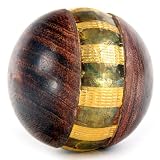 Sheesham Wood Ball with Copper Band