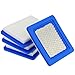 4 Pack 491588S Air Filter Replace for Briggs Stratton 491588 4915885 Flat OEM Air Cleaner Cartridge, Lawn Mower Air Filter