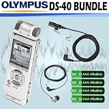 Olympus DS-40 Digital Voice Recorder + ACCESSORY KIT