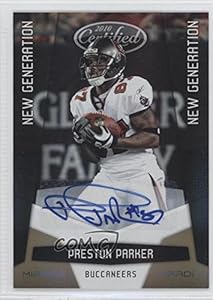 Preston Parker #8/25 Tampa Bay Buccaneers (Football Card) 2010 Certified Mirror Gold Signatures [Autographed] #252