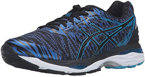 ASICS Men's Gel-Cumulus 18 BR Running Shoe, Deep Blue/Black/Island Blue, 10 M US