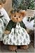 Tasha Tannenbaum 10" Christmas Dressed Stuffed Teddy Bear by Bearington