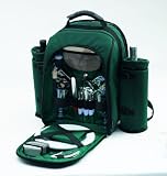 2 picnic backpack:Alpine Deluxe Picnic Backpack For Two