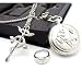Fullmetal Alchemist Cosplay Costume Anime Pocket Watch & Necklace & Ring