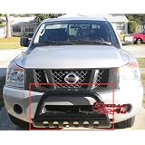 04-11 Nissan Armada Bull Bar Black Coated Carbon Steel by APS