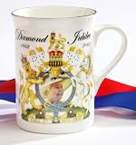 Diamond Jubilee Commemorative Bone China Mug
