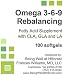 Omega 3-6-9 Rebalancing Plus Conjugated Linoleic Acid Natural Fatty Acid Supplement 100 Softgels